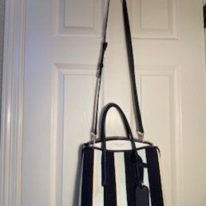 Margaux Medium Satchel from Kate Spade New York. Blue Multi Striped